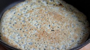 Блины с фаршем из свинины, сельдерея и моркови