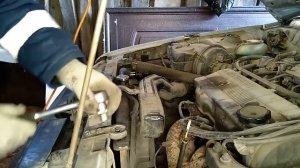 СНИМАЮ РАДИАТОР ОХЛАЖДЕНИЯ Mitsubishi Galant 6