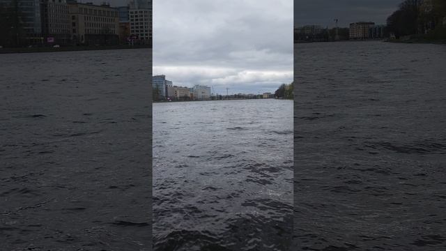 Санкт-Петербург.Река Нева и два сфинкса