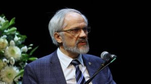 Выступление профессора Василия Глебовича Каледы