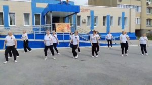 Танцевальный флешмоб, посвященный 80-летию Великой Победы
