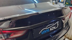 Mazda 6 - антихром всех элементов кузова автомобиля и бронирование передних фар