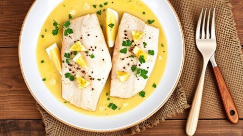 Судак по-польски: нежнейшее филе в сливочном облаке!