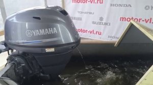Запуск двигателя Yamaha F25