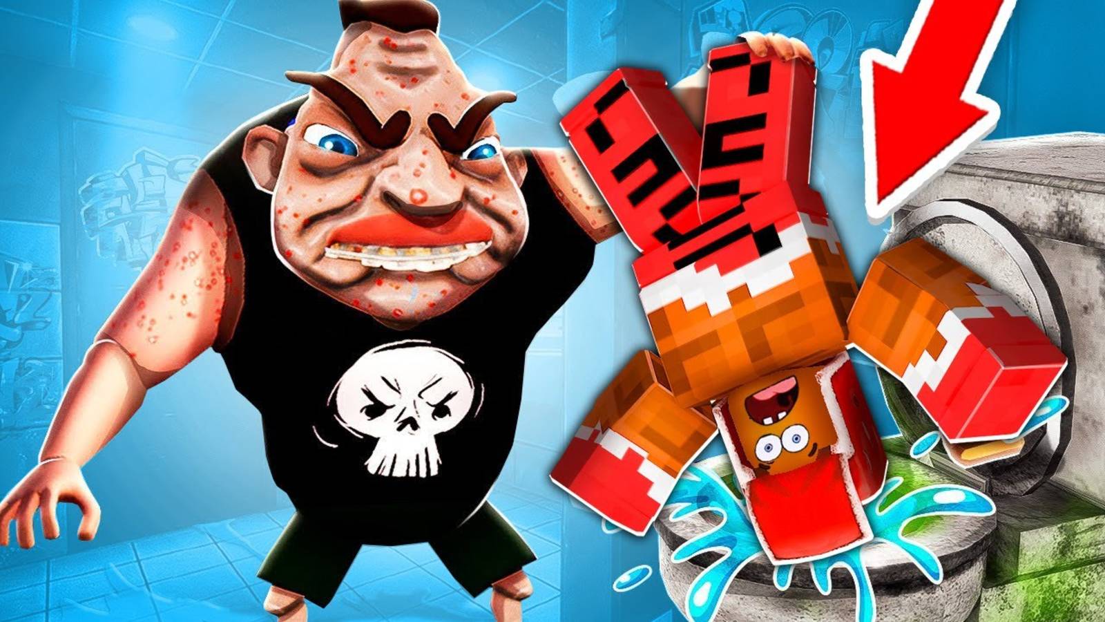 😱 Моего Друга ЛЁНЮ ЖЁСТКО Побил ЗЛОЙ ХУЛИГАН в ШКОЛЕ в Roblox !