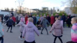 Дети войны! Спортивный Бульвар.  Город Сланцы Ленинградской области