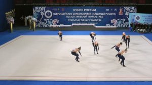 Команда Мадонна Лея (12-14 лет), R2, Primavera - турнир по эстетической гимнастике 2025 года