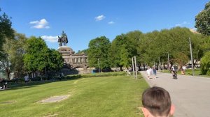 Как мы отпраздновали  🎈 Обед в ресторане 🍽️ прогулка в Центре Koblenz ✔️ На велосипедах ✔️Борн