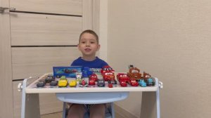 Распаковка машинок из мультфильма тачки