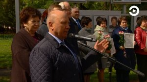 На территории Пензенской областной станции скорой помощи открыли обновленную Галерею почета