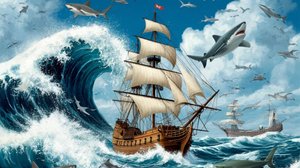 Нам нужны ТАКИЕ КОРАБЛИ на море, потому что они нас охраняют.