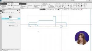 Чертеж Вала в КОМПАС График