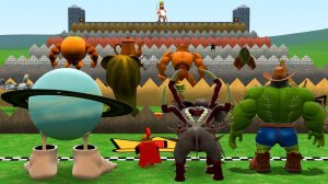 Кто победит в прыжках с барьерами среди животных против итальянских мемов AI Brainrot