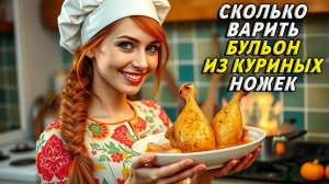 Сколько варить бульон из куриных ножек