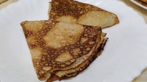 Сливочные блинчики