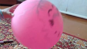 Challenge // Раскрашиваем шарик // Девочка.