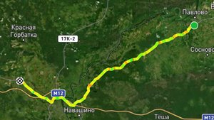 Первый день! Павлово - Муром 111 км.