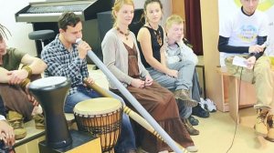 Диджериду и обертональное пение на фестивале "Древо Жизни"