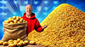 ВАНЗАЙ 
СКОЛЬКО ПОЛУЧИТСЯ КАРТОШКИ ФРИ ИЗ 1 МЕШКА КАРТОФЕЛЯ