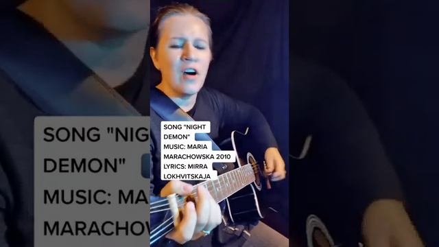 @MariaMarachowska - "NIGHT DEMON" "НОЧНОЙ ДЕМОН" - SIBERIAN BLUES - 2021 live #music