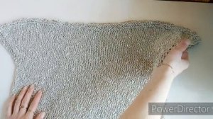 Экспресс МК майка спицами// Как связать простую майку спицами