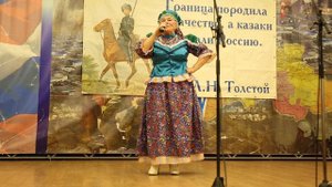 На фестивале казачьей песни Татьяна Симонова