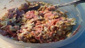 Ленивые пирожки в лаваше