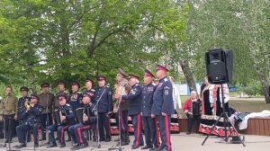 Труба походная. Белгород.Концерт для ветеранов микрорайона.95.05.25