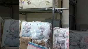 1000085716.mp4  комплект  в кроватку для новорожденных