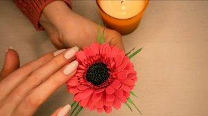 АСМР 🌺 ЦВЕТОК своими руками из фоамирана / DIY АСМР