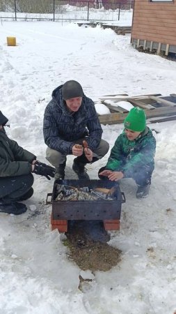 Жарим сосиски
