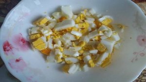 Салат с куриным филе