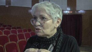 Коллектив семейного музыкального театра - студии ReDis на сцене Сузунского РДК.
