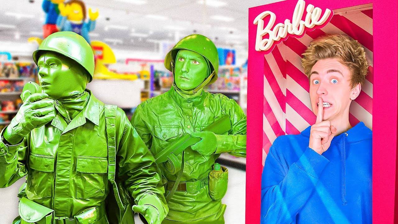 А4 - НОЧЬ В МАГАЗИНЕ ИГРУШЕК ! Они Оживают!