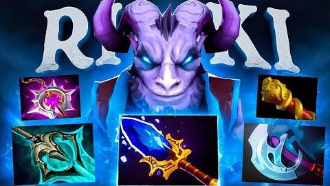 АДСКИЙ ЗАМЕС! РИКИ от ПЕРУАНСКОГО КЕРРИ.. 24 7 файты - Riki Dota 2  [Аналитика ошибок]