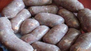 Колбаски домашние с сыром