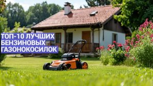 ТОП-10 ГАЗОНОКОСИЛОК С БЕНЗИНОВЫМ ДВИГАТЕЛЕМ 🏡 РЕЙТИНГ 2025 ГОДА! 🌟