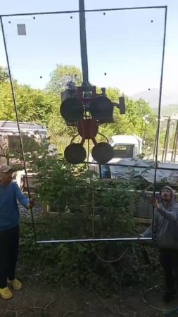 Безрамное остекление дома.