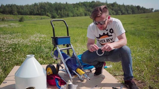 Аппарат для шпаклевки DinoPower T2. Обзор и подготовка к раб смотреть онлайн