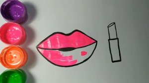 Рисуем губы и помаду
