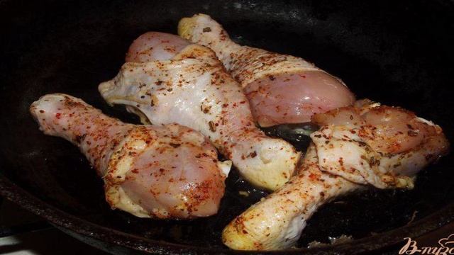 Куриные ножки в пикантном соусе