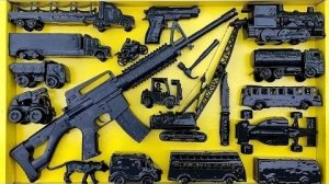 Чистим игрушечные машинки, гоночные болиды, машины скорой помощи, стальные цистерны, автобусы Telole