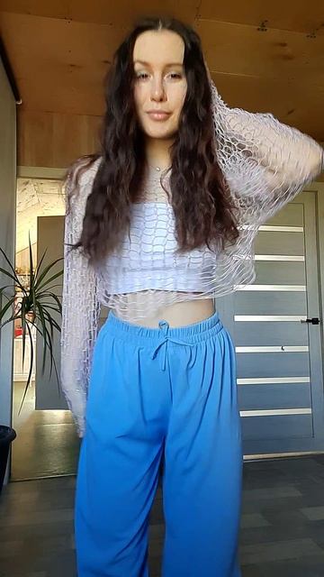 На такую кофточку я еще и МК сняла 🙌🏻 #вязание #кофта #мастеркласс смотреть онлайн