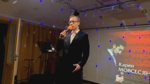 Вячеслав Бубенов выступил в новом лофт-пространстве, в Новосибирске.