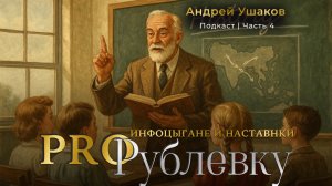 4 СЕРИЯ ПОДКАСТА АНДРЕЯ УШАКОВА🔥 На тему: "Инфоцыгане и наставники."