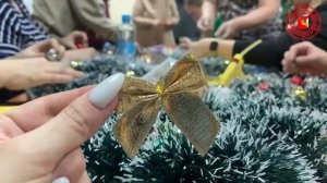 Мастер-класс по декору: "Новогодний венок".
14.12.2025.