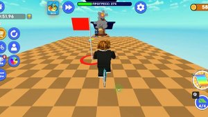 роблокс на велосипеде часть  (4)