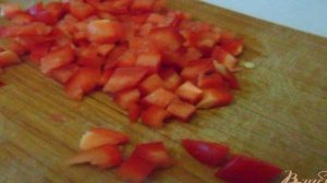 Салат с фасолью и кинзой Юбилейный