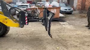 Универсальный отвал для фронтального погрузчика