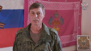 Казаки на Параде Победы. Владимир Бузина